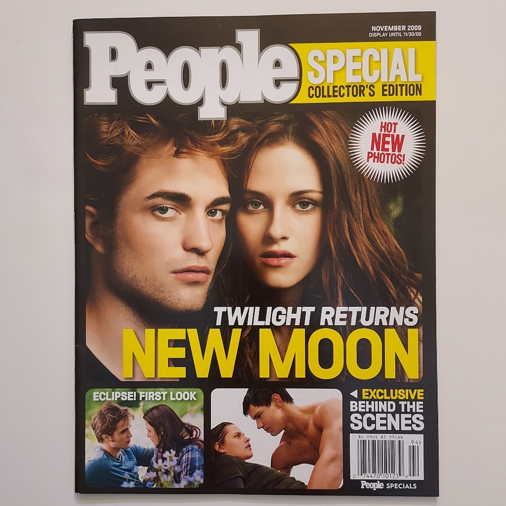 People Magazine Special Collector's Eddition Twilight New Moon